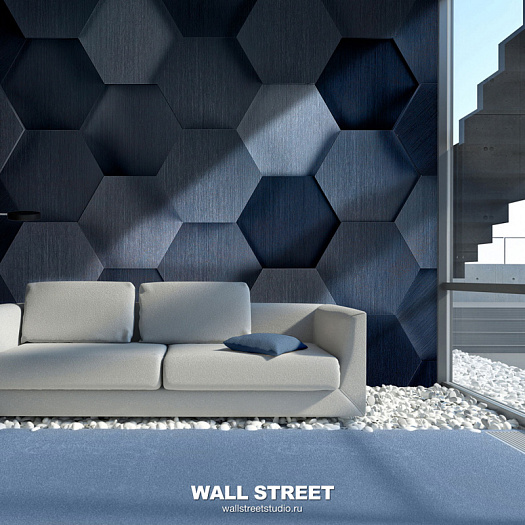 Фотообои в интерьере артикул 3D Force 2, 3Д СИЛА / 3D FORCE, Wall street